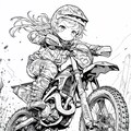 モノトーン・ライダーズ🏍️ 4枚目