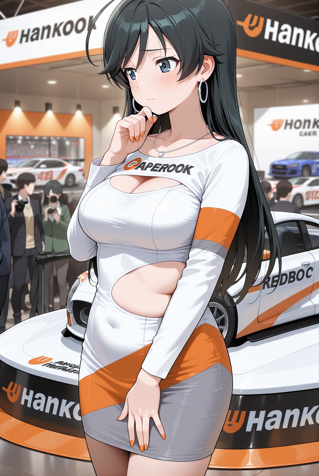 黒髪ロングは
