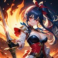 炎の女戦士 3枚目