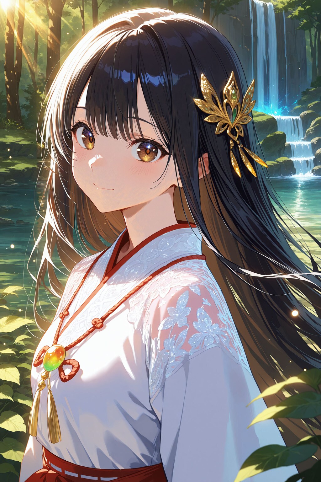 異世界神社の巫女さん（神楽さん）