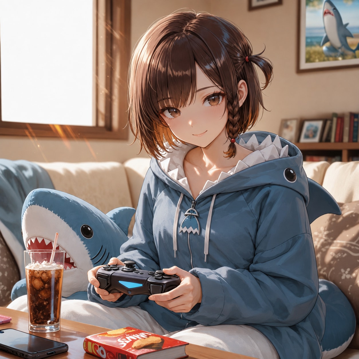 休日はおうちでゲーム♪
