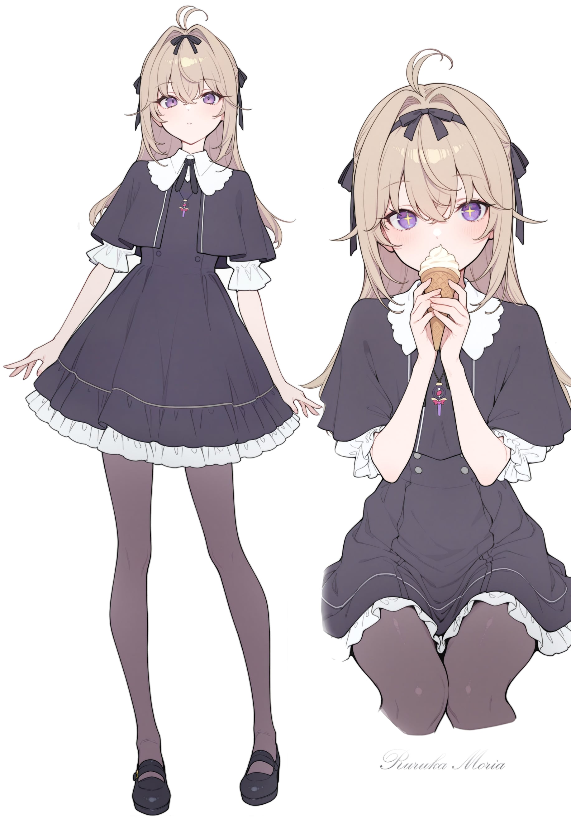 森亜るるか＝キュアアルカナ・シャドウ🍦 | の人気AIイラスト・グラビア