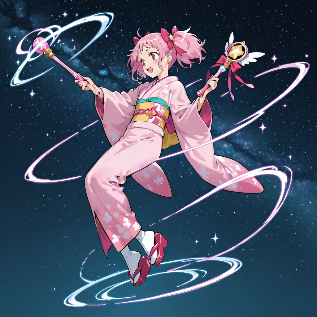 daisyで着物魔法少女260313