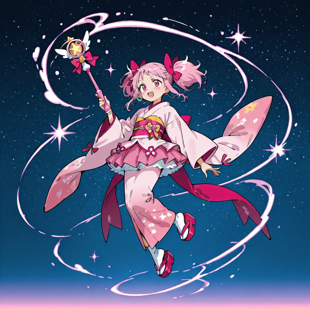 daisyで着物魔法少女260313