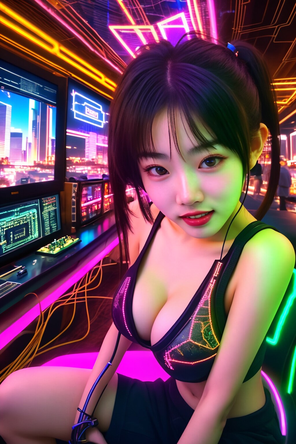 潜在空間をデコードするよ！放熱処理を抜かりなく