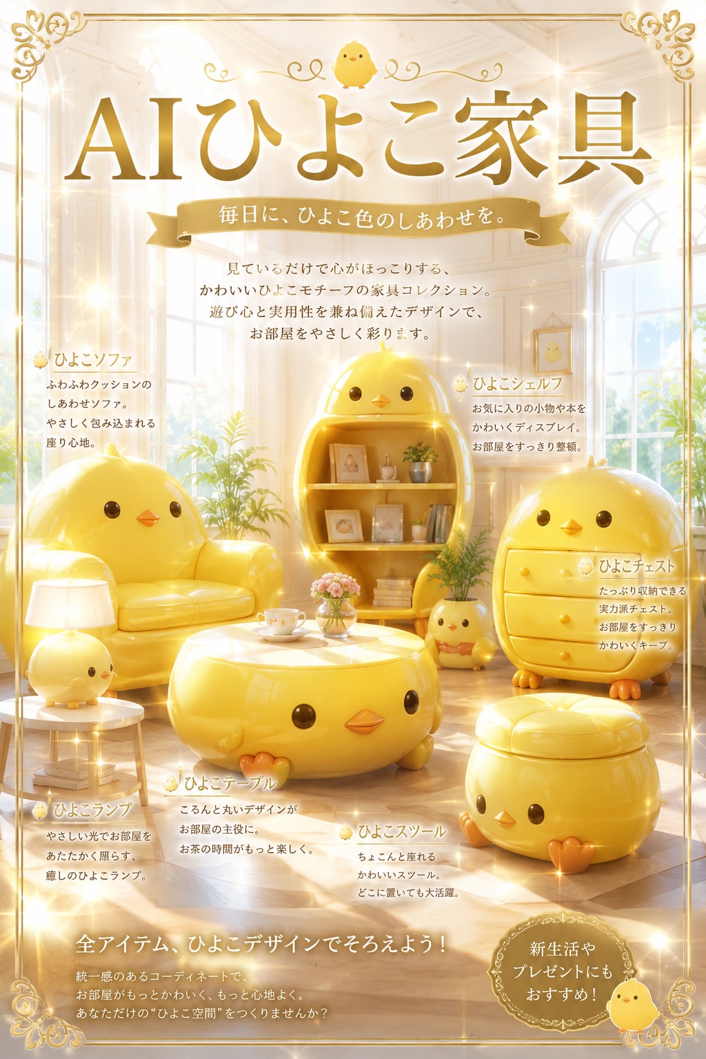 AIひよこ家具
