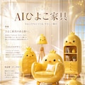 AIひよこ家具 3枚目
