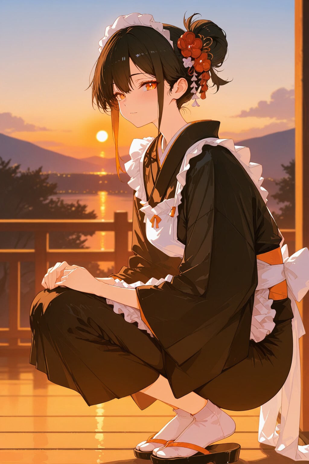 夕暮れ時