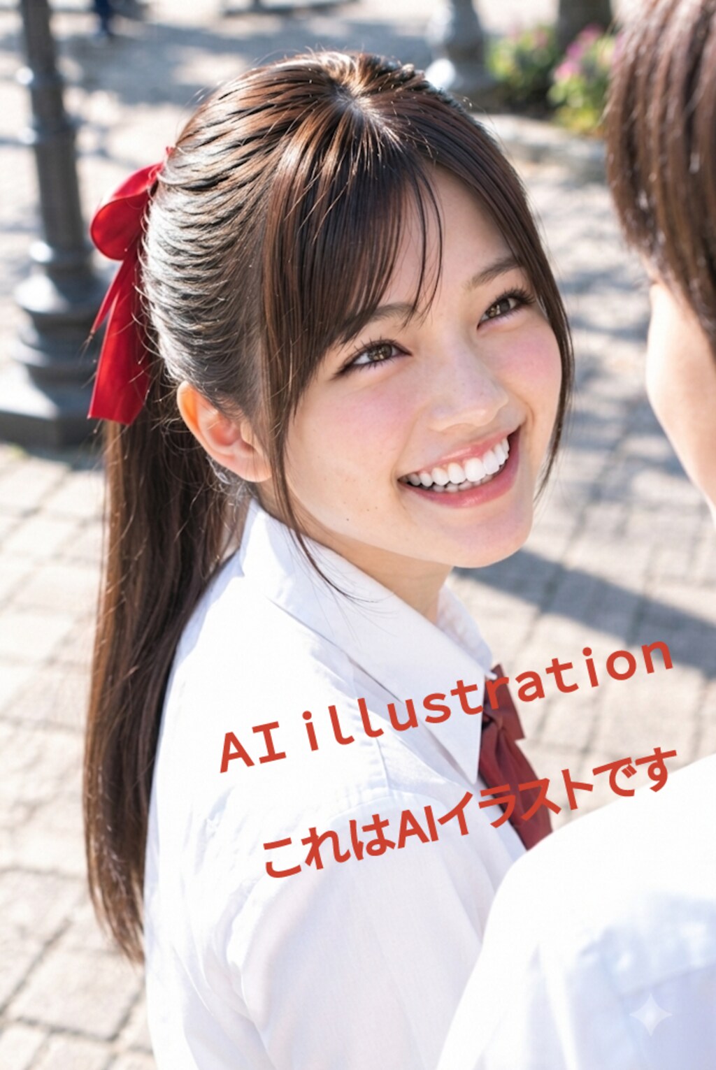 初恋のポニーテール美少女