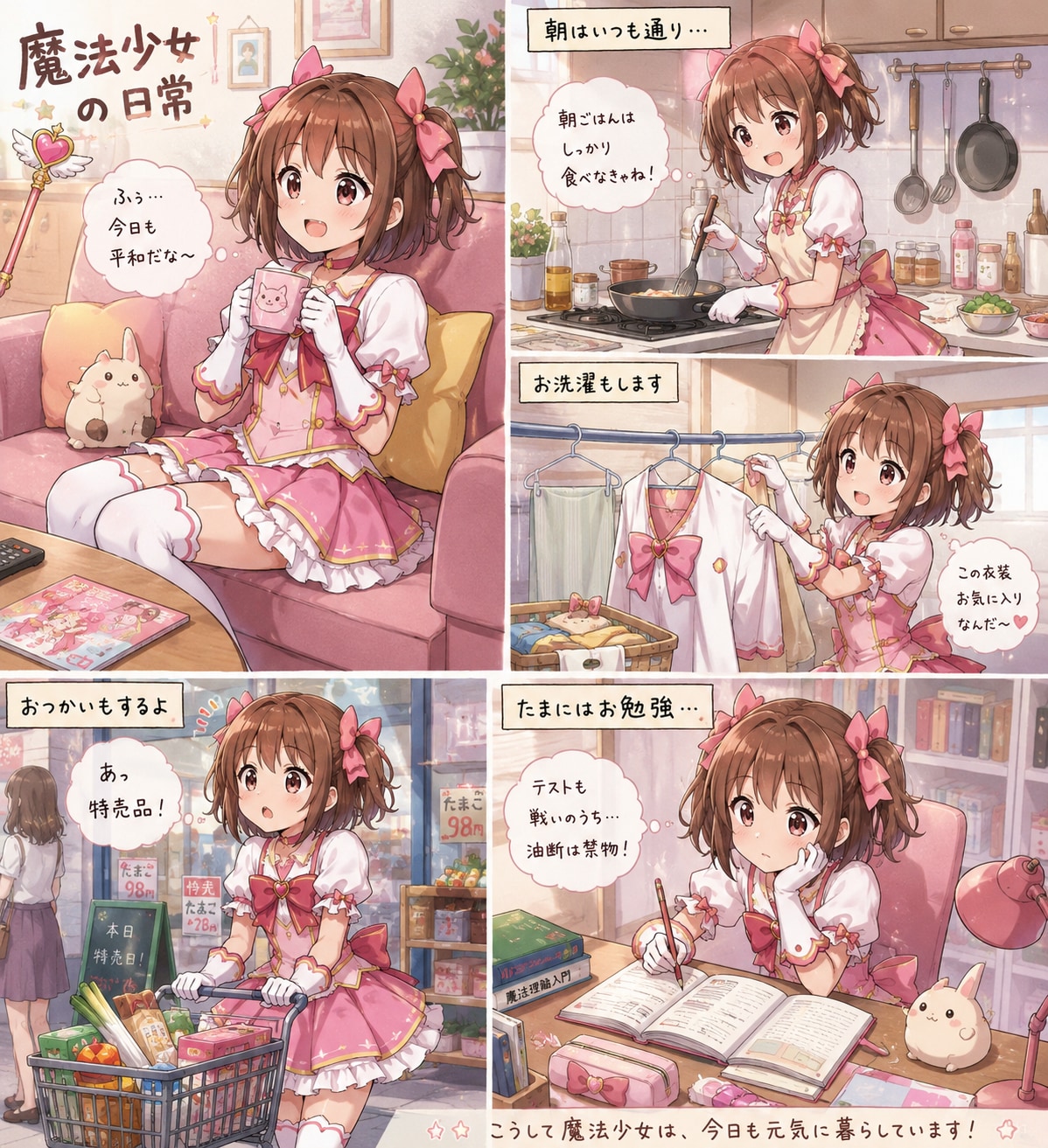 魔法少女の日常