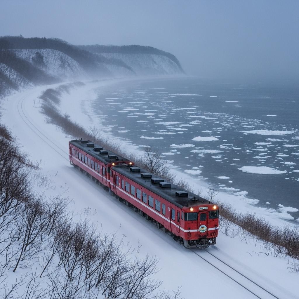オホーツクのローカル線