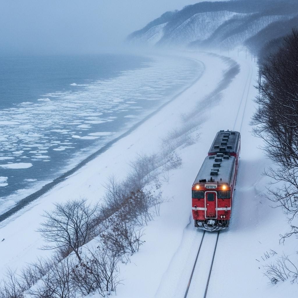 オホーツクのローカル線