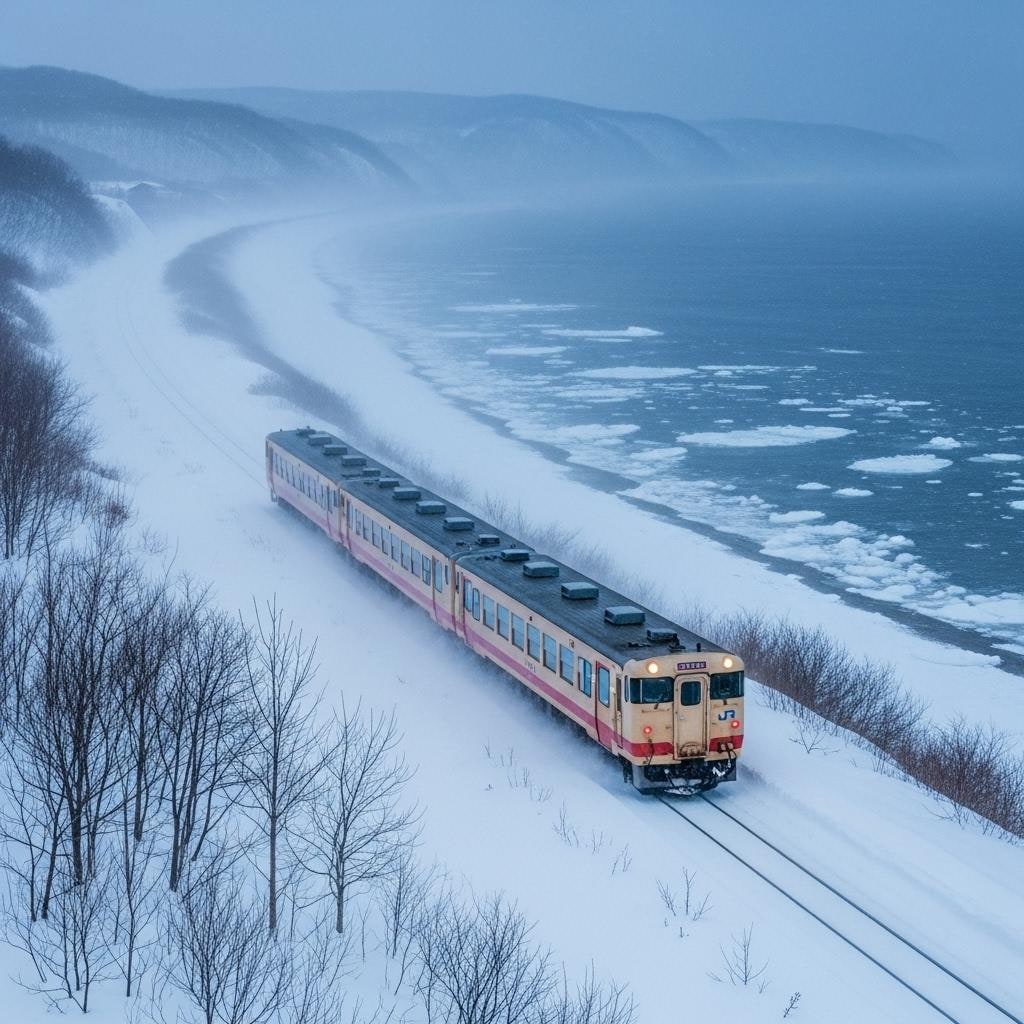 オホーツクのローカル線