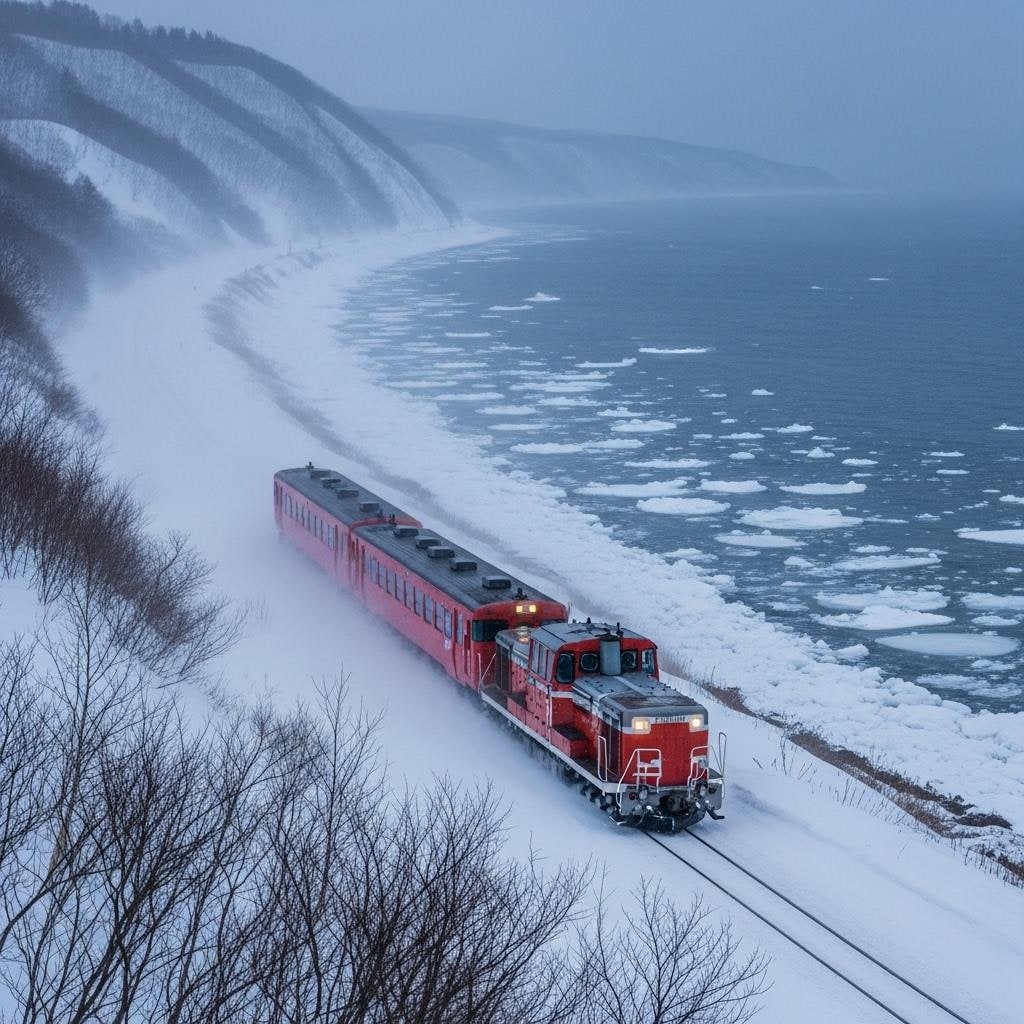 オホーツクのローカル線