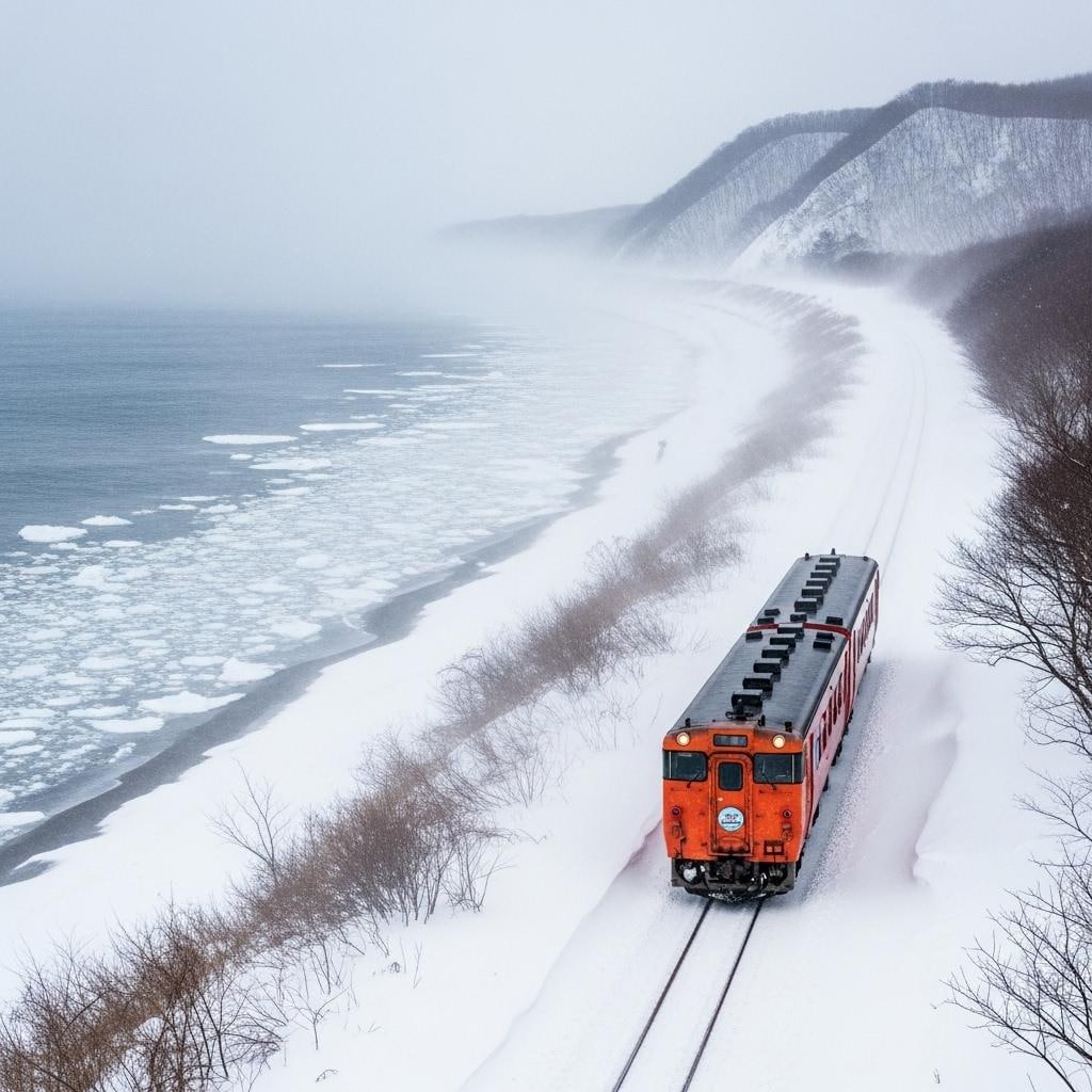 オホーツクのローカル線