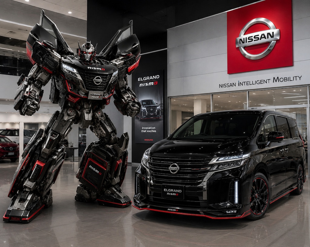 エルグランドNISMO トランスフォーマー