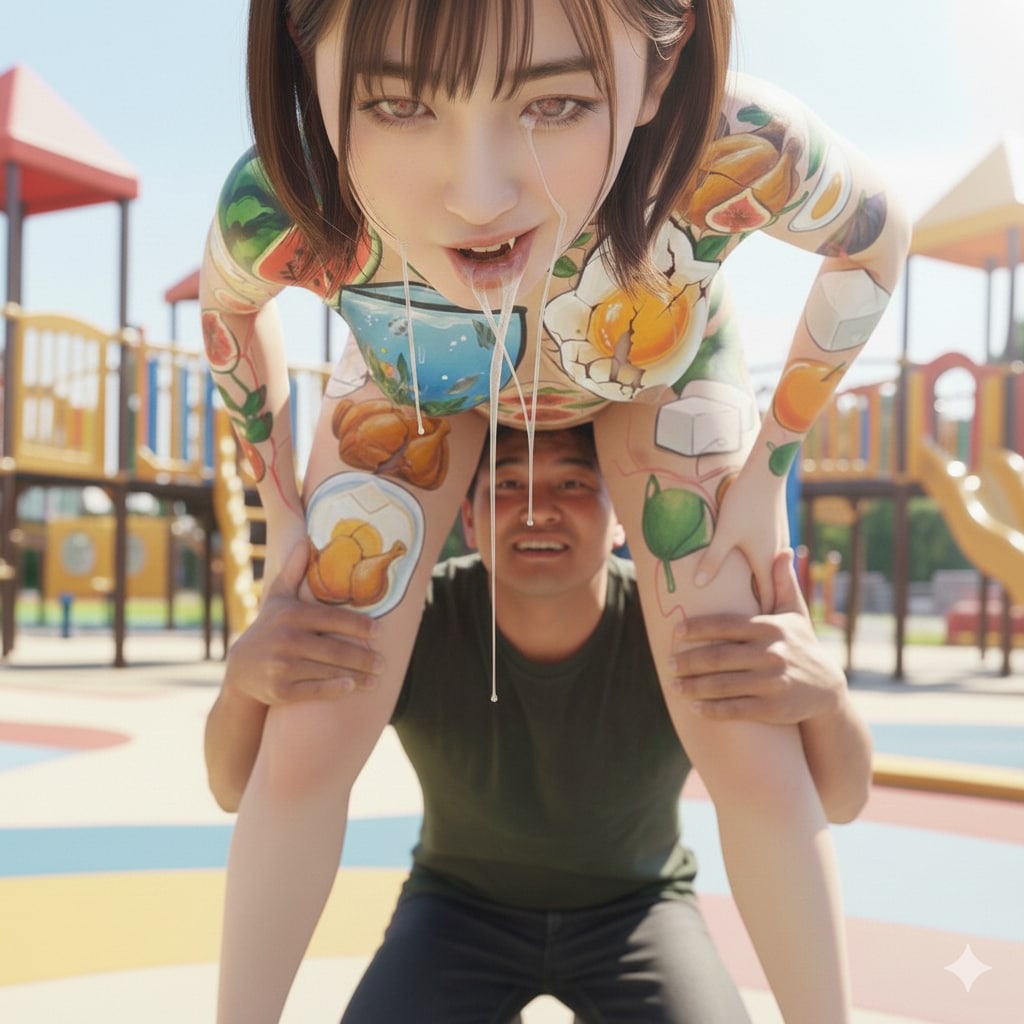 生成された画像に同じプロンプトを与え続けた結果