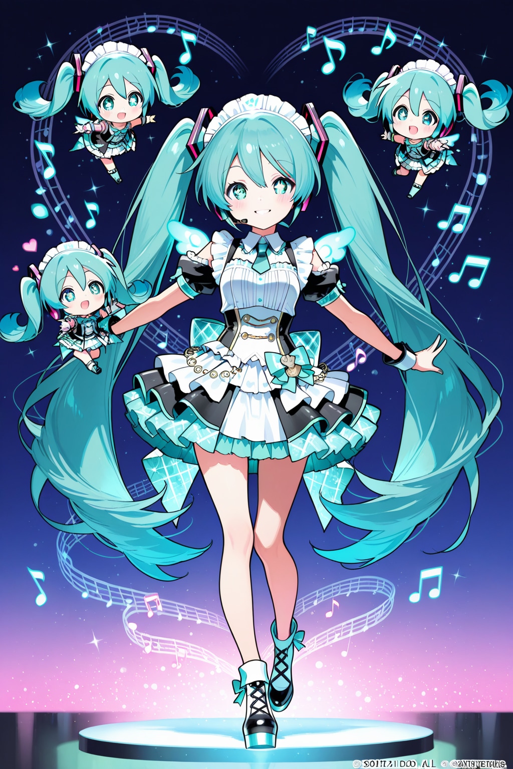 Twin-Tail Melod | の人気AIイラスト・グラビア