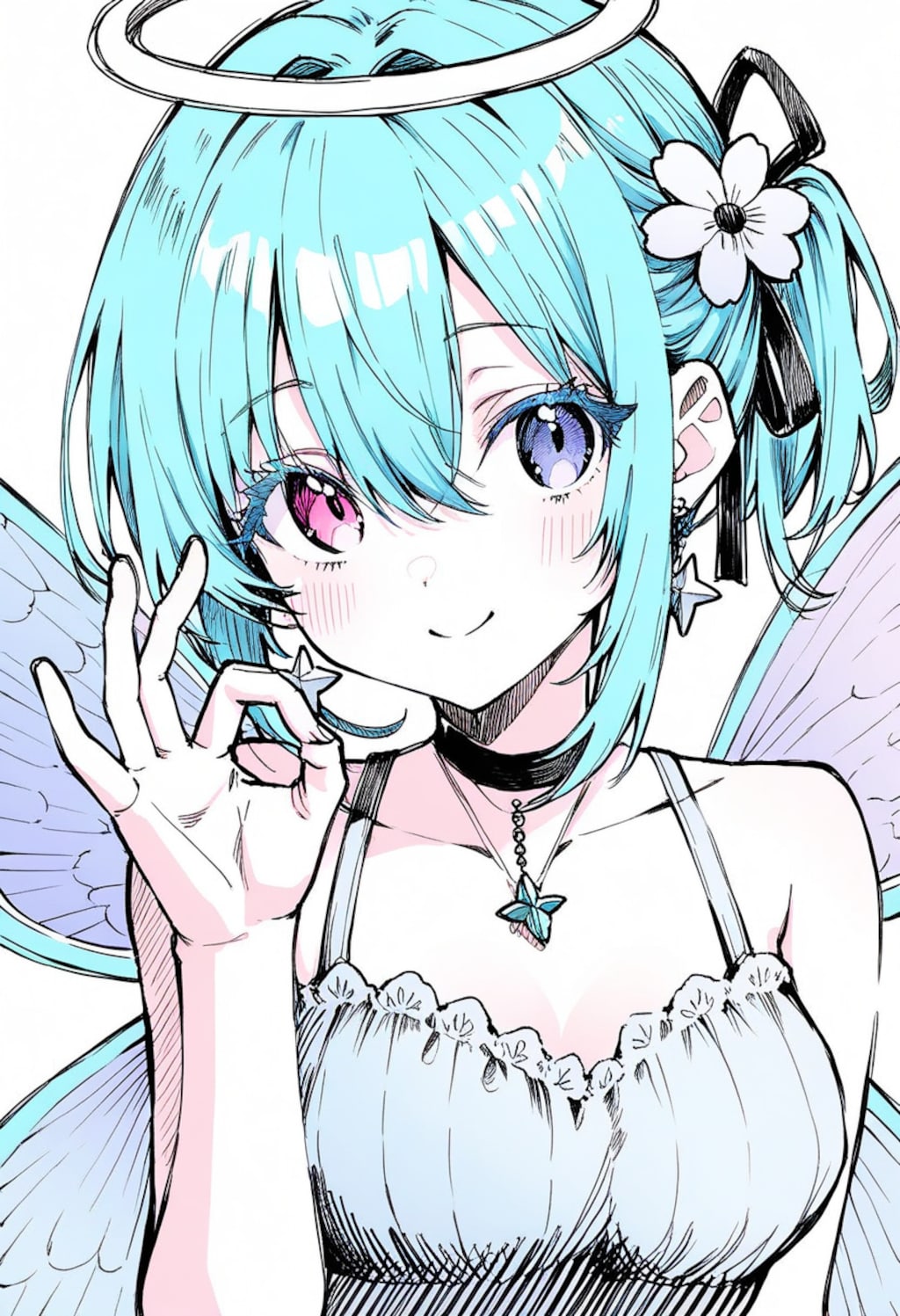 スケッチブック風なうちの子たち