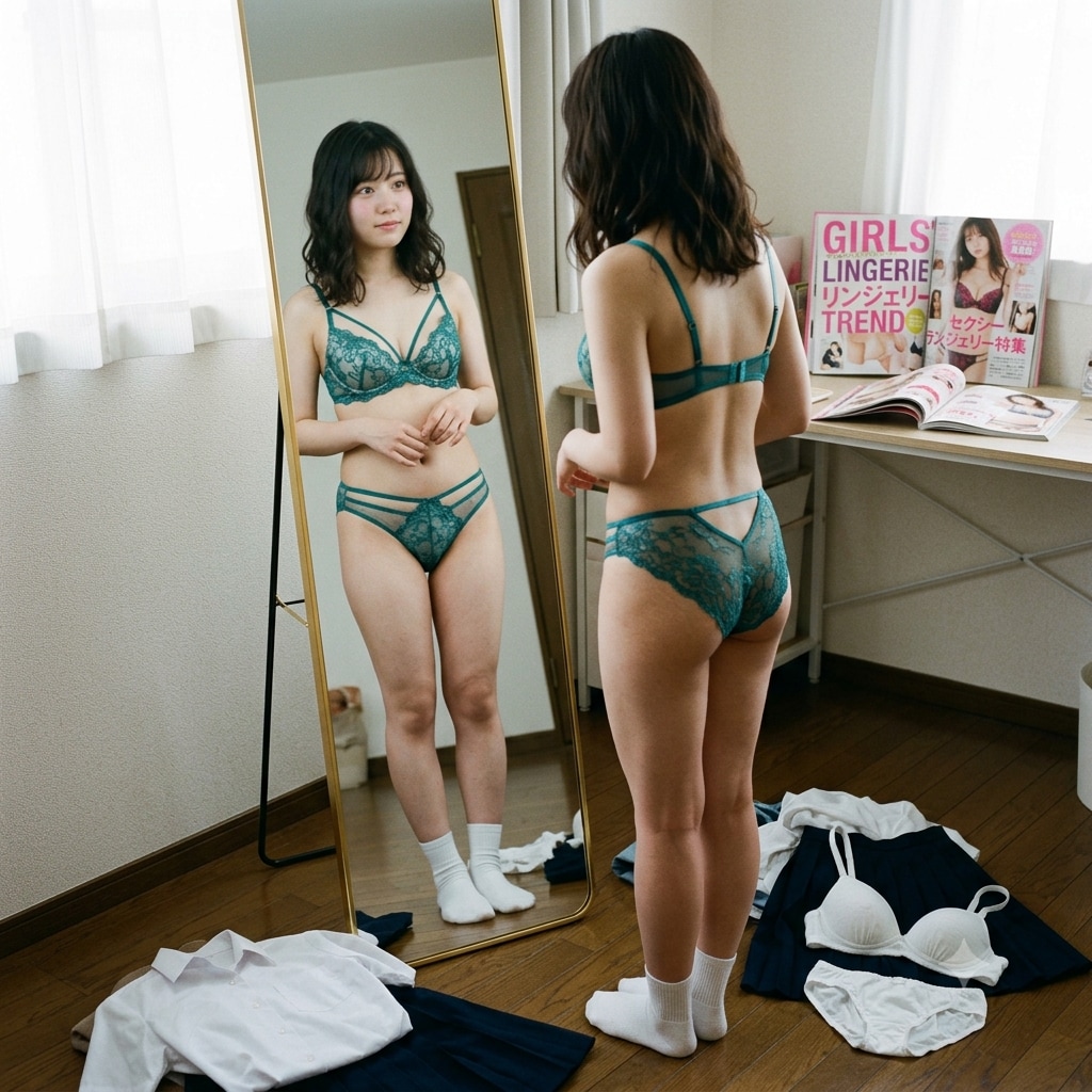 sexy下着にお着替え