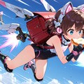 西暦２３２３年の通学風景 5枚目