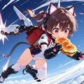 西暦２３２３年の通学風景 9枚目