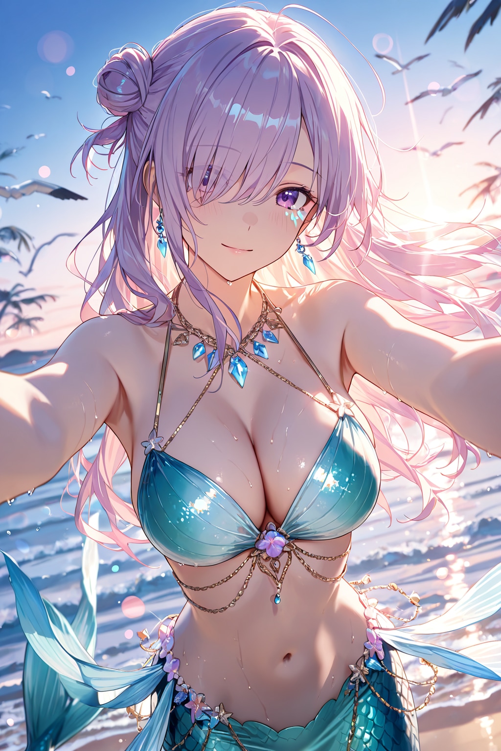 だっこおねだり♡　マーメイドのお姉さん