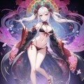 和風マイクロビキニの女の子です 4枚目
