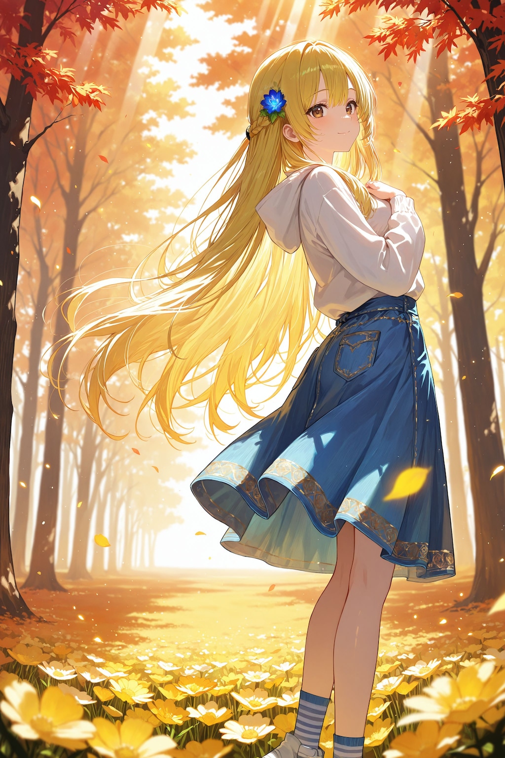 異世界学園の少女（美紀さん）