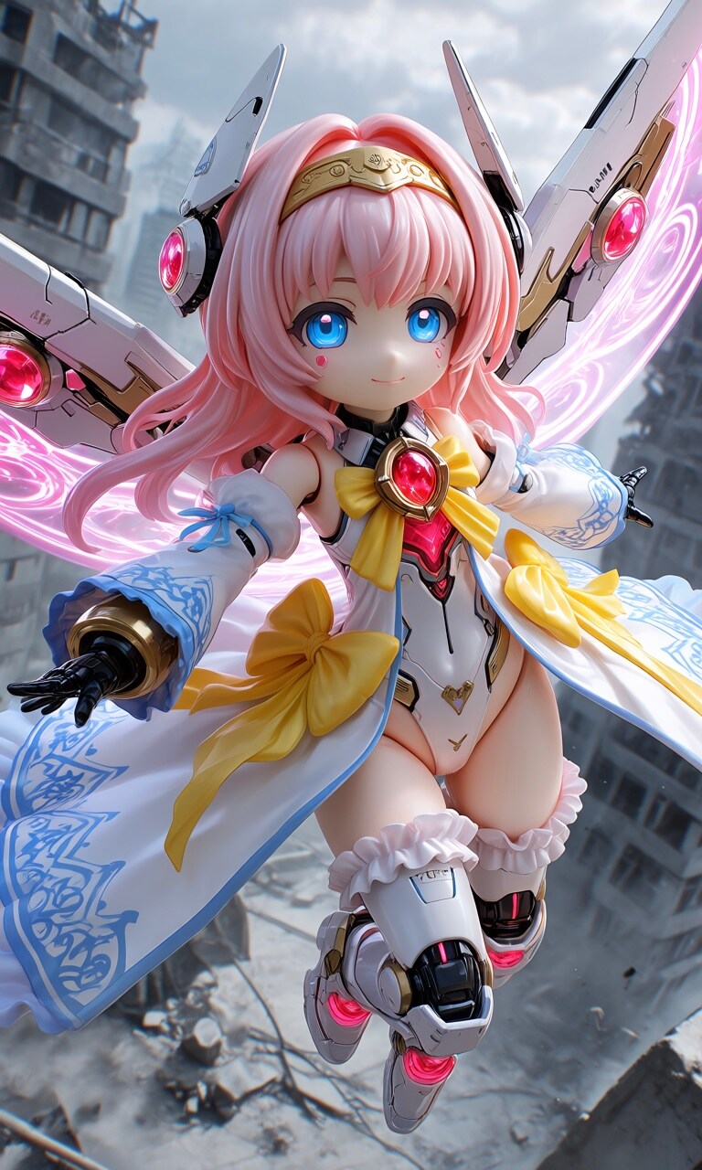 異世界制服少女達　メカ娘　魔法少女アーク　アクリルドールフィギュア