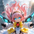 異世界制服少女達　メカ娘　魔法少女アーク　アクリルドールフィギュア 4枚目