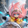異世界制服少女達　メカ娘　魔法少女アーク　アクリルドールフィギュア 3枚目
