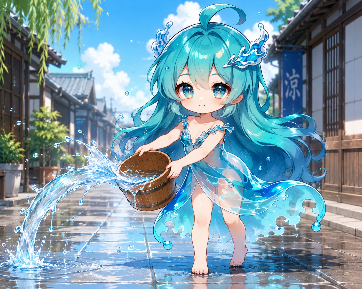 心に打ち水しませんか？