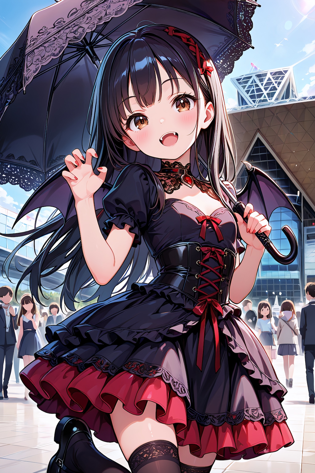 吸血鬼のコスプレ日和