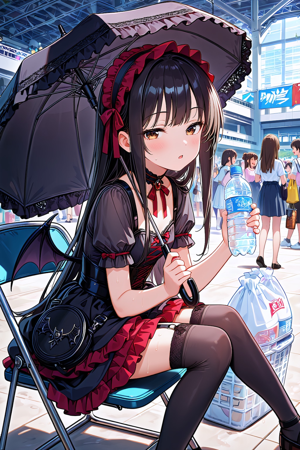 吸血鬼のコスプレ日和