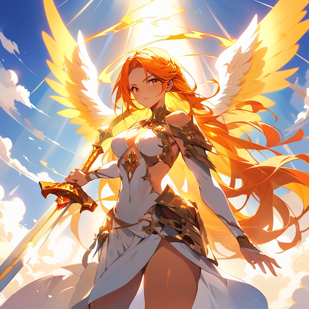 オレンジと天使