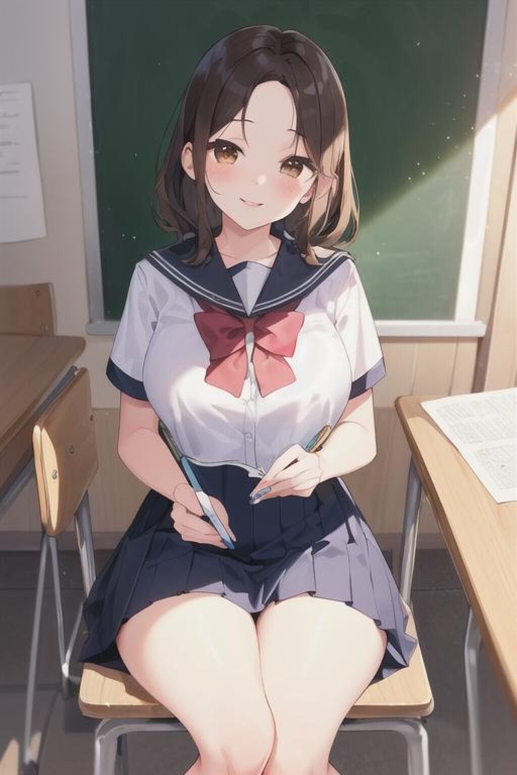 秩父依心(学生ver)勉強する？