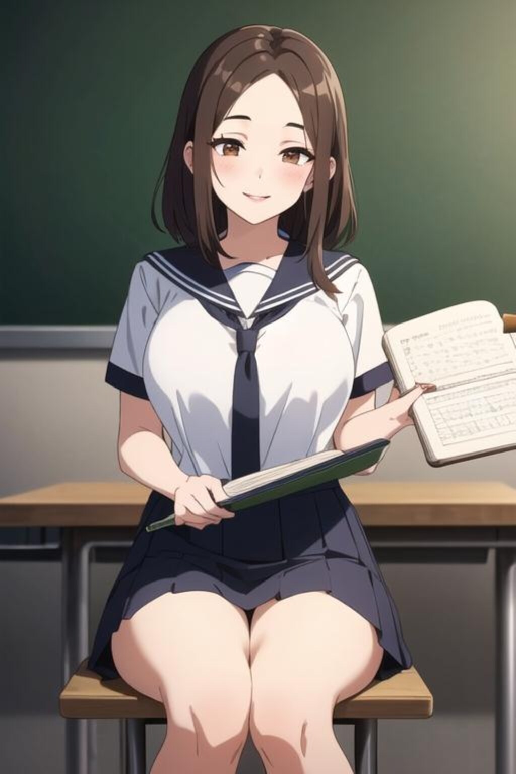 秩父依心(学生ver)勉強する？