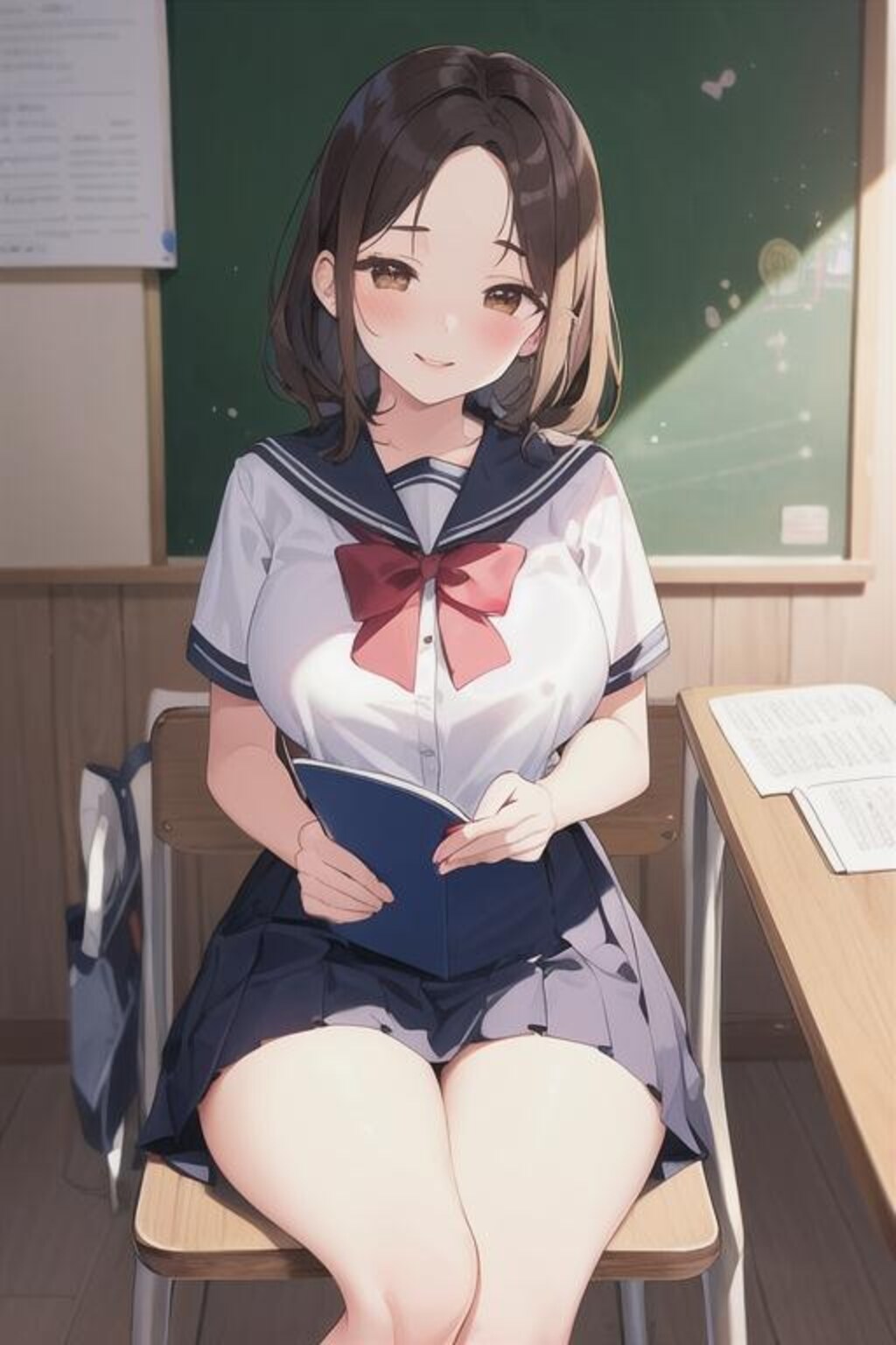 秩父依心(学生ver)勉強する？