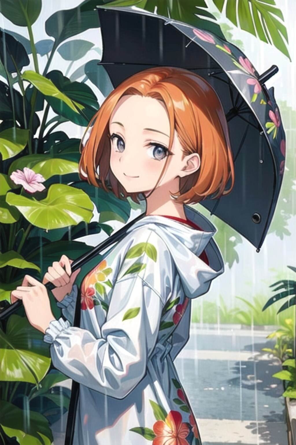 雨の日こそお洒落を♥②６枚