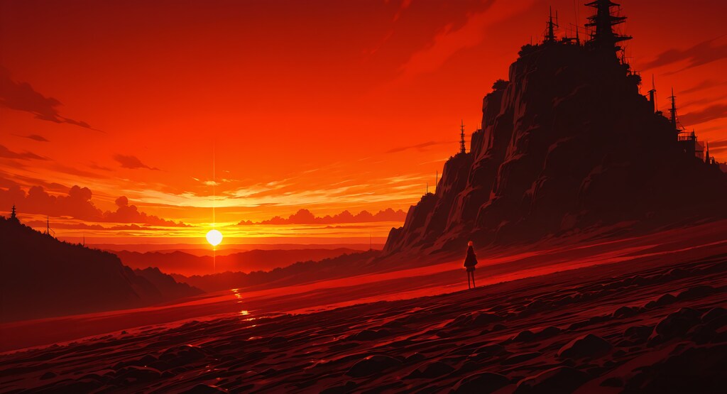 夕暮れ/朝焼け 6