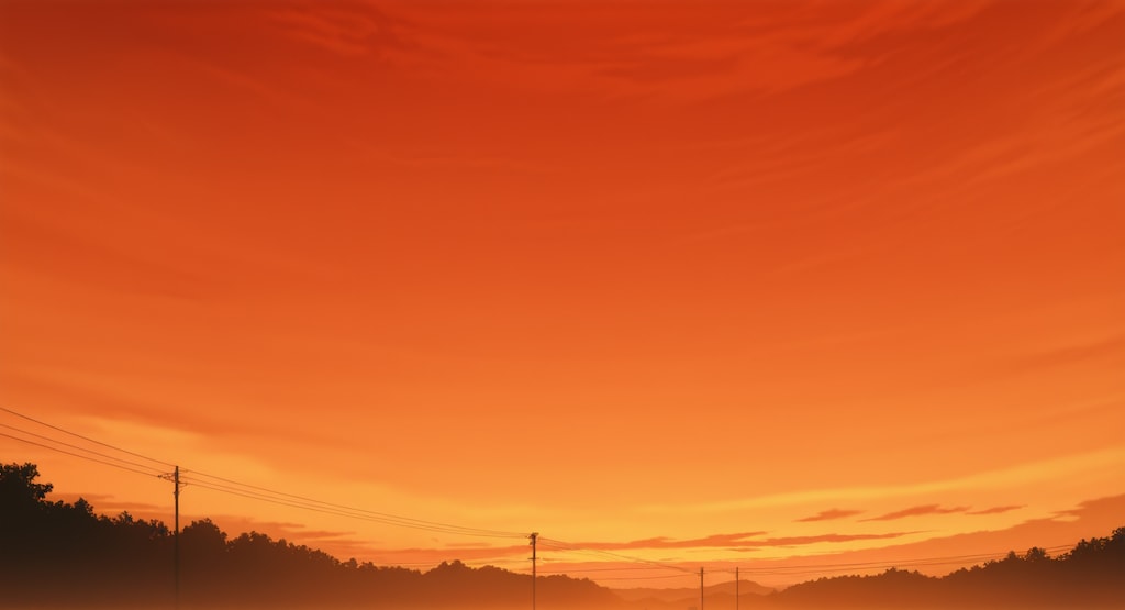 夕暮れ/朝焼け 6