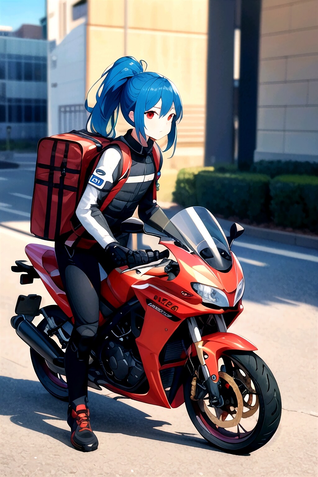 バイク便のソラ