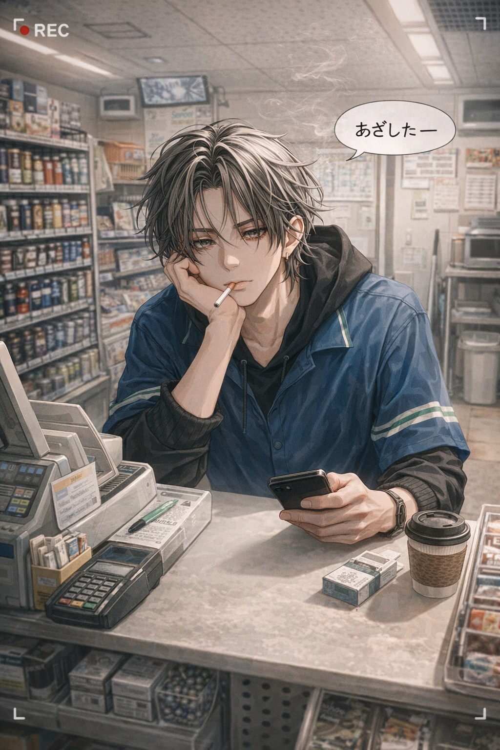竜麻は、時給に見合わない愛を拒む。