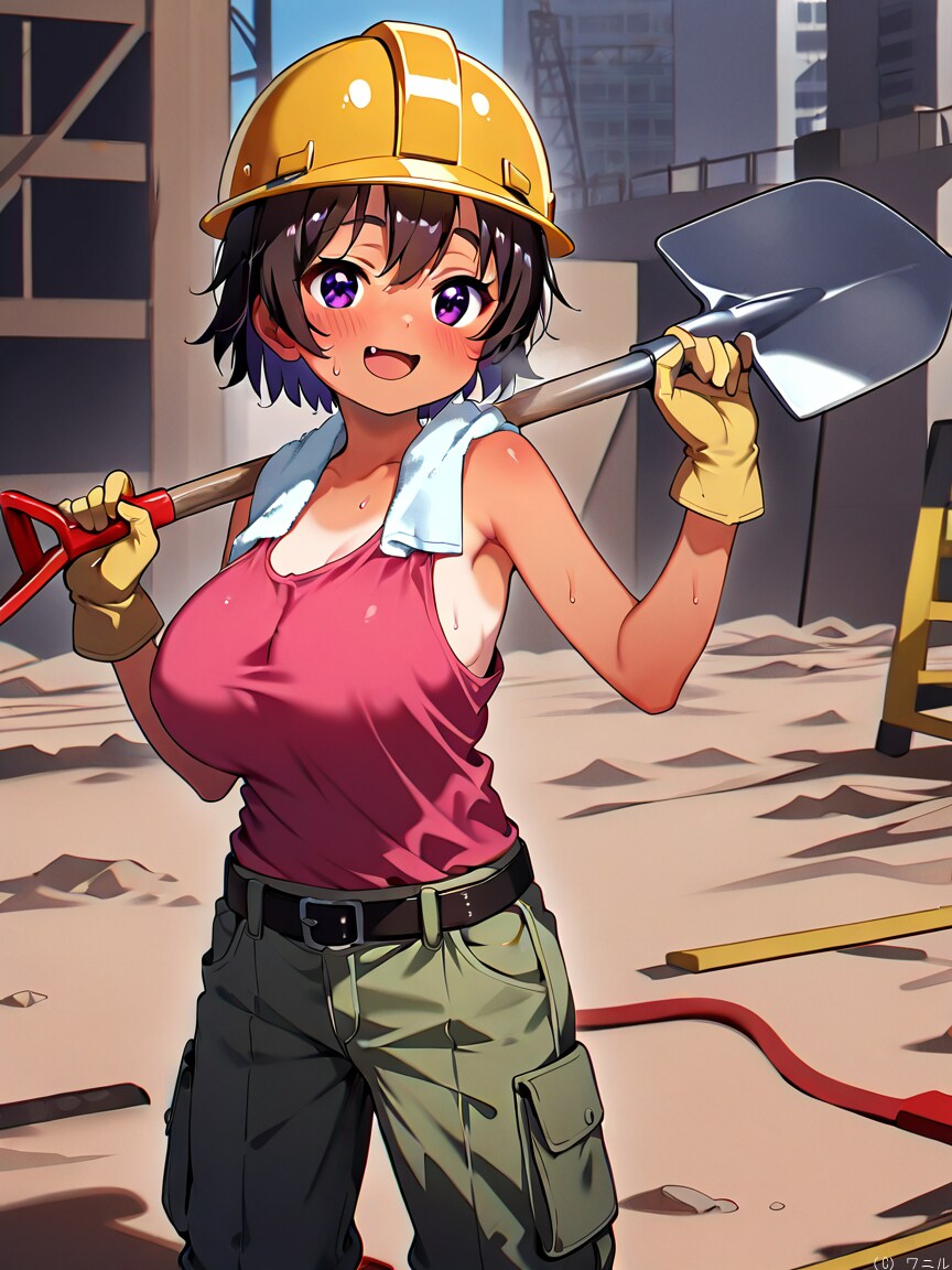 ボーイッシュ巨乳ちゃん