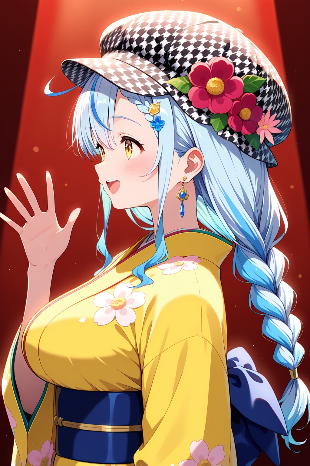 着物は簪よりもクロッシェ① | の人気AIイラスト・グラビア