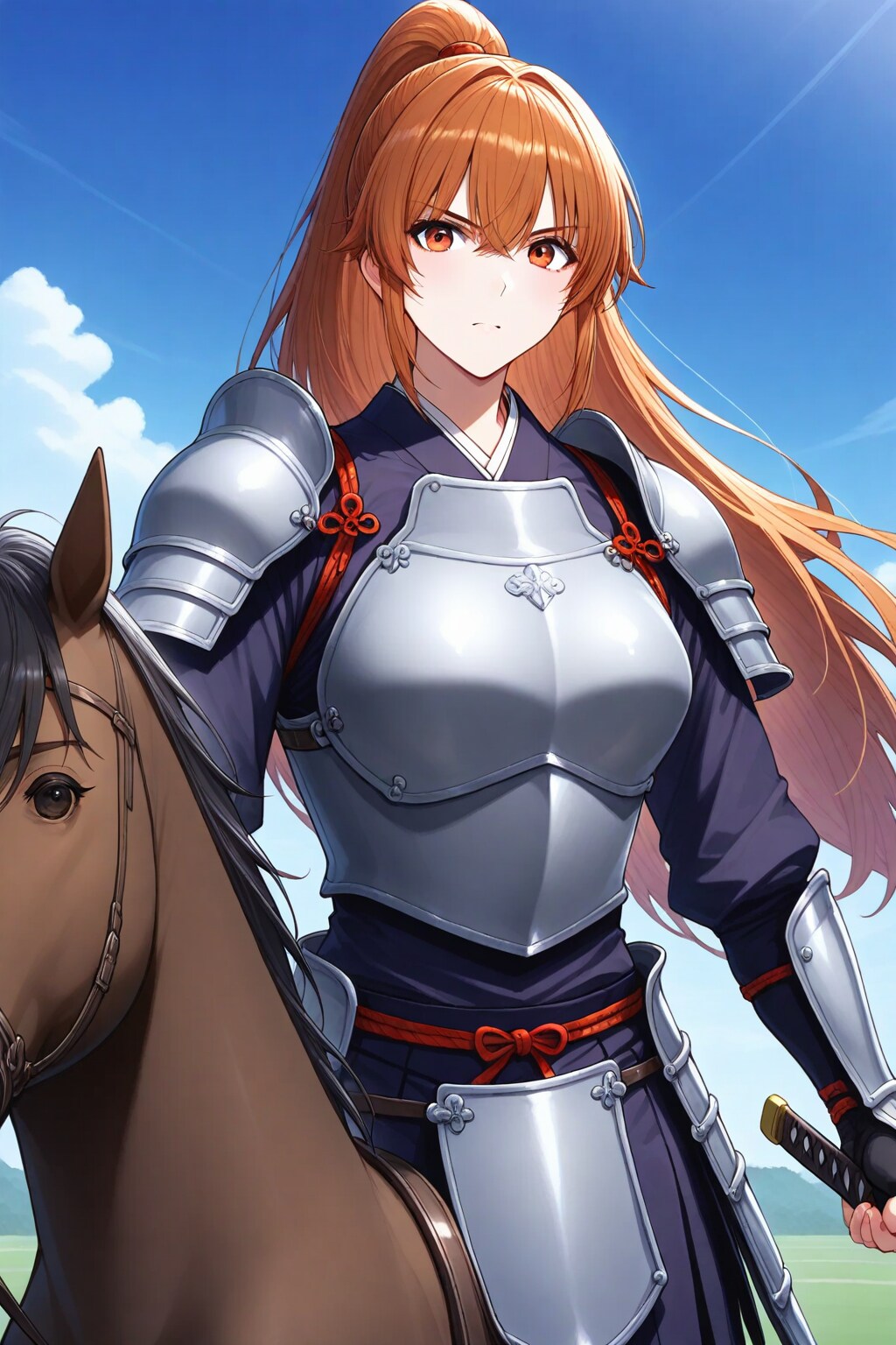 紅き瞳の騎士 | の人気AIイラスト・グラビア