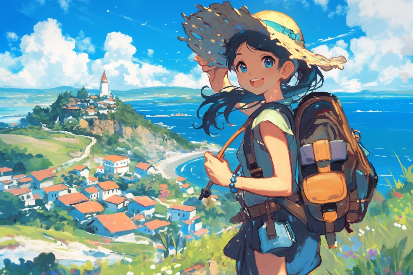 旅する少女278 | の人気AIイラスト・グラビア