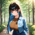 春色コーデ 2枚目