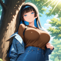 春色コーデ 3枚目